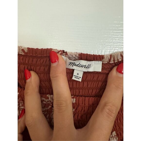 Madewell off the shoulder top sz small - Picture 2 of 3